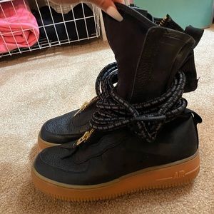 Nike Air Force boots